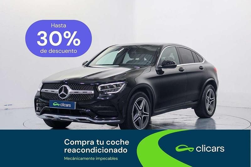 Usado Mercedes GLC200 163 CV (119 kW) 2020 Negro SUV