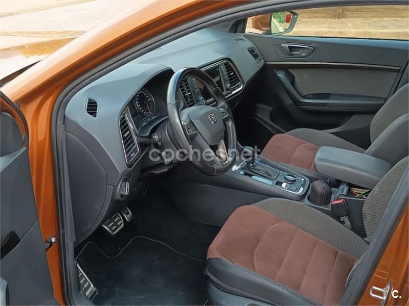 Usado Seat Ateca 4Drive 190 CV (139 kW) 2016 Naranja SUV