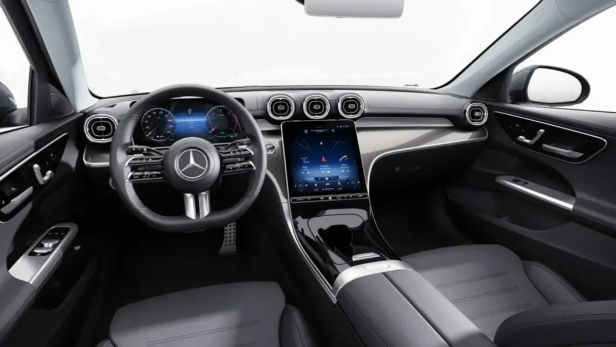 Usado Mercedes C220 200 CV (147 kW) 2022 Gris Berlina