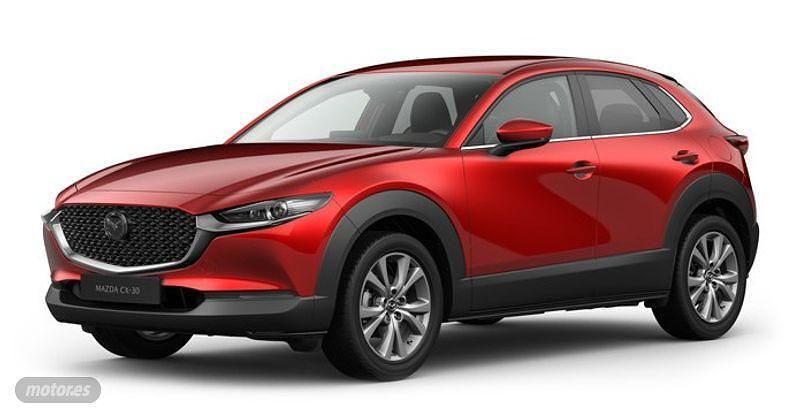 Rojo Usado 2024 Mazda CX-30 Exclusive-Line SUV | 29.990 € (Precio justo) - Imagen 1/1