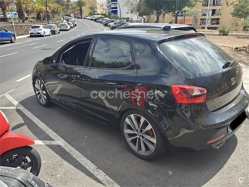 Usado Seat Ibiza Crono 90 CV (66 kW) 2016 Negro Berlina