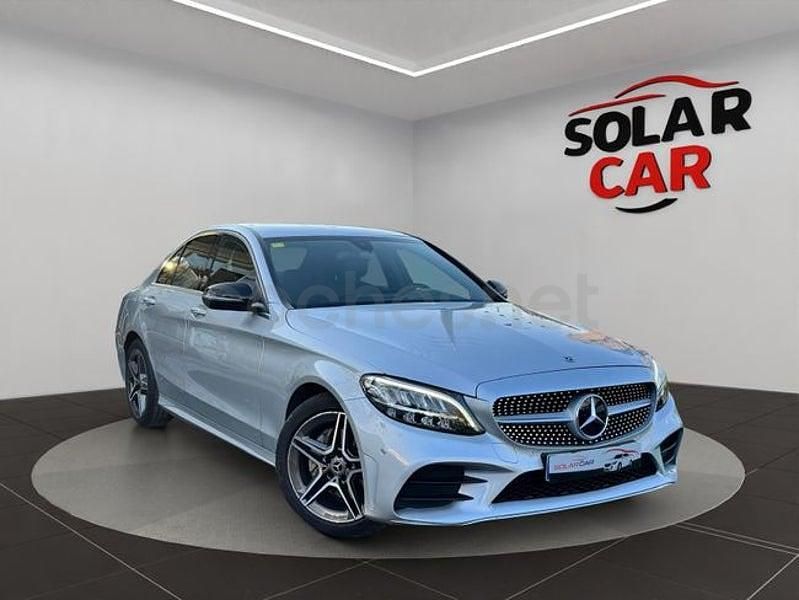 Usado Mercedes C200 160 CV (117 kW) 2020 Gris / plata Berlina