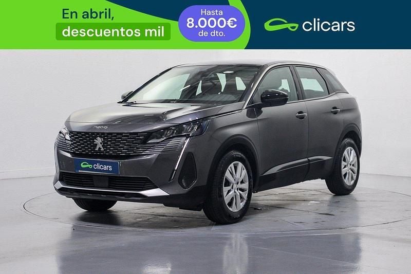 Brugt Peugeot 3008 Active 130 HK (95 kW) 2021 Grå SUV