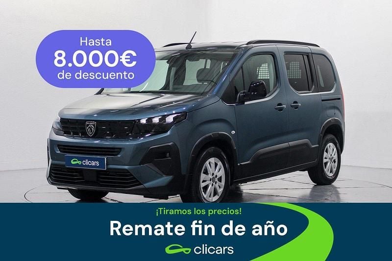 Azul Usado 2024 Peugeot Rifter Allure Monovolumen | 20.990 € (Precio justo) - Imagen 1/4