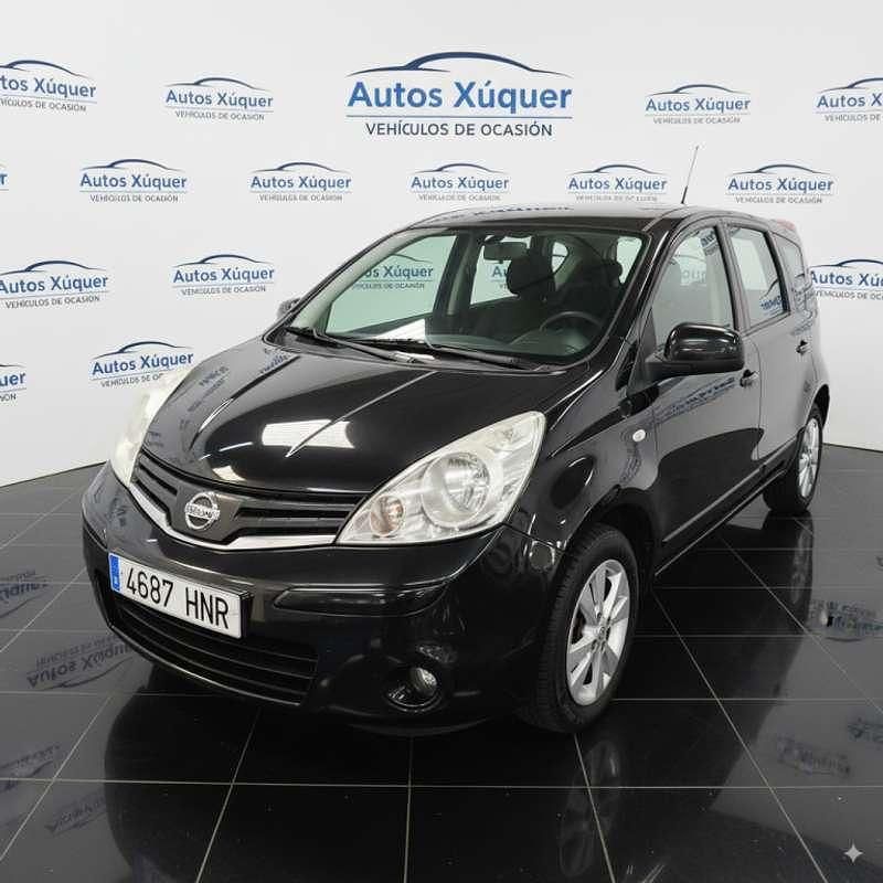 Usado Nissan Note 80 CV (58 kW) 2013 Negro Berlina