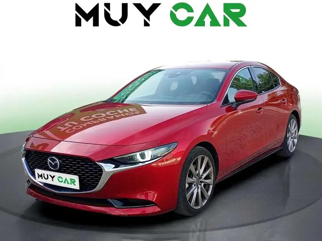Usado Mazda 3 122 CV (89 kW) 2021 Rojo Berlina