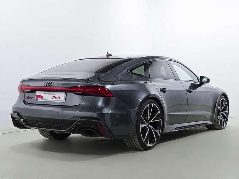 Usado Audi RS7 Sportback Advanced 600 CV (441 kW) 2019 Gris Utilitario