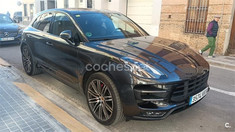Usado Porsche Macan Turbo 440 CV (323 kW) 2018 Negro SUV