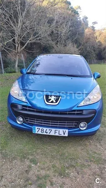 Usado Peugeot 207 GT 150 CV (110 kW) 2007 Azul Berlina