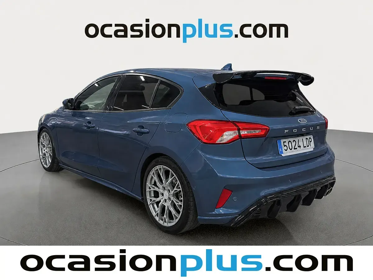 Brugt Ford Focus ST-Line 125 HK (91 kW) 2019 Blå Hatchback