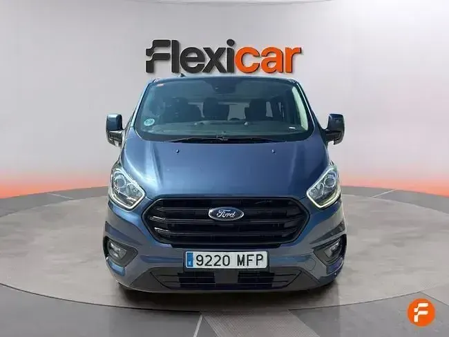 Usado Ford Transit Custom Trend 130 CV (95 kW) 2023 Azul Familiar
