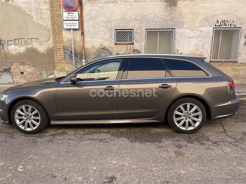 Usado Audi A6 190 CV (139 kW) 2016 Gris / plata Familiar