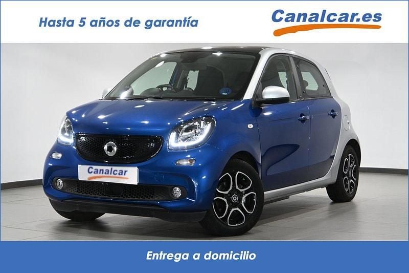 Azul Usado 2018 Smart ForFour Electric Drive | 8590 € (Buen precio) - Imagen 1/4