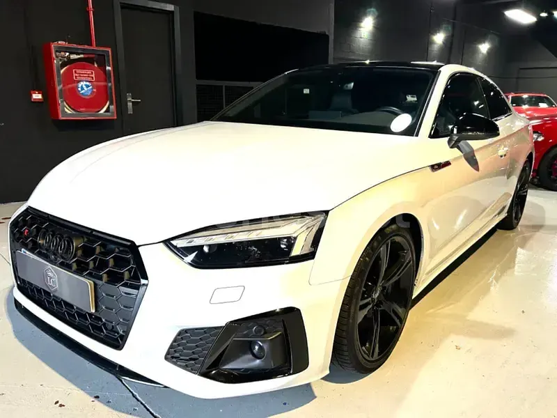 Usado Audi A5 347 CV (255 kW) 2022 Blanco Coupe
