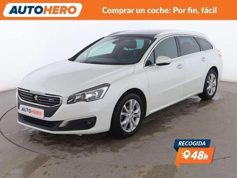 Usado Peugeot 508 SW Allure 150 CV (110 kW) 2015 Blanco Familiar