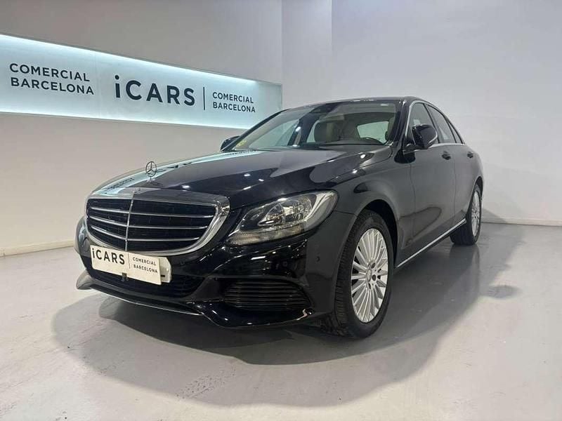 Negro Usado 2015 Mercedes C220 Berlina | 15.990 € - Imagen 1/4