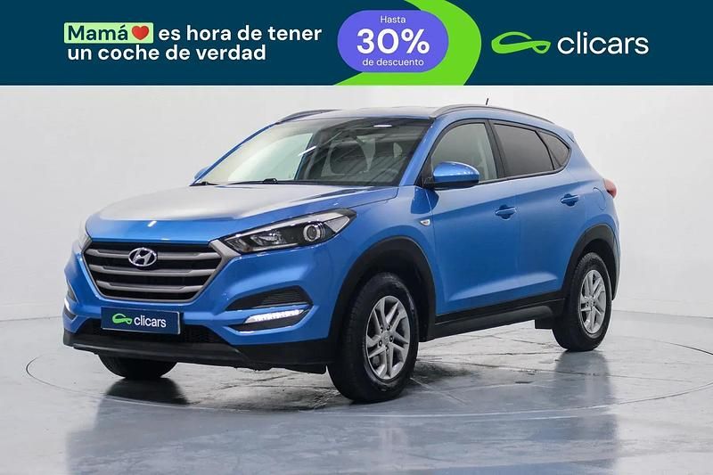 Usado Hyundai Tucson 132 HP (97 kW) 2018 Azul SUV