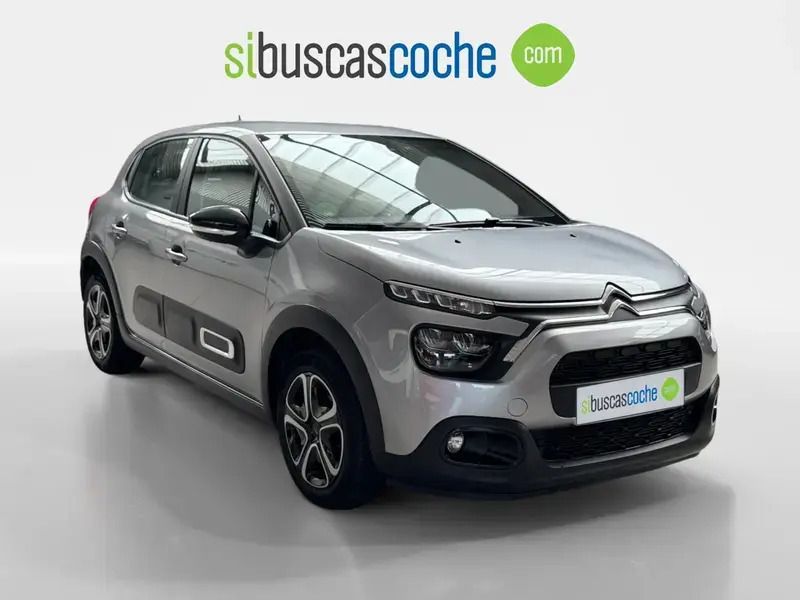 Gris/plata Usado 2022 Citroën C3 PureTech Utilitario | 8990 € (Super precio) - Imagen 1/4