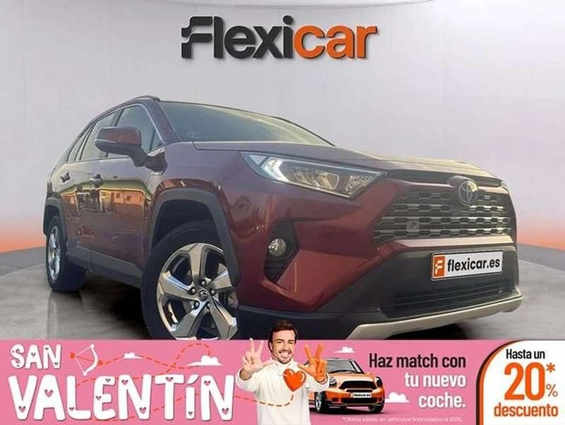 Rojo Usado 2019 Toyota RAV4 Hybrid Advance SUV | 21.990 € (Buen precio) - Imagen 1/4