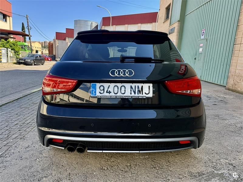 Usado Audi A1 Attraction 122 CV (89 kW) 2013 Negro Utilitario