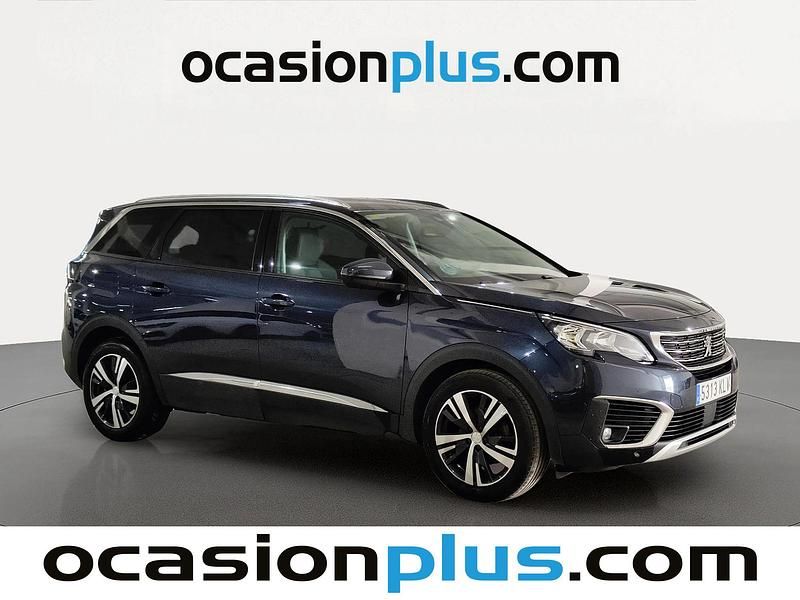 Usado Peugeot 5008 Allure 130 CV (95 kW) 2018 Azul SUV