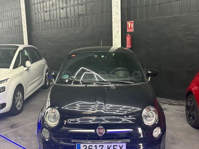 Usado Fiat 500 69 CV (50 kW) 2018 Negro Berlina