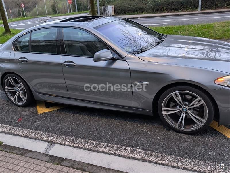 Usado BMW 520 Efficient Dynamics 184 CV (135 kW) 2011 Gris / plata Berlina