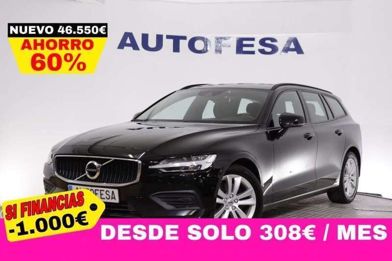 Negro Usado 2021 Volvo V60 Familiar | 17.450 € (Super precio) - Imagen 1/4