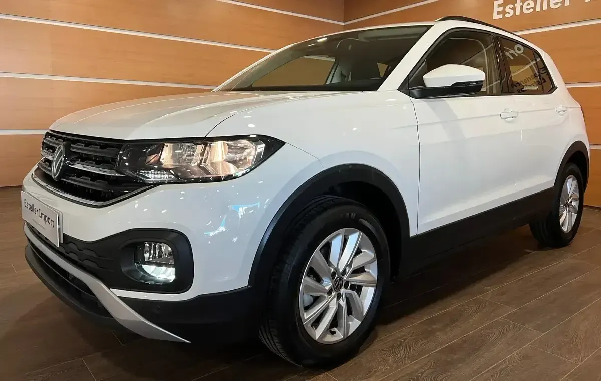 Usado VW T-Cross Advance 95 CV (69 kW) 2023 Blanco SUV