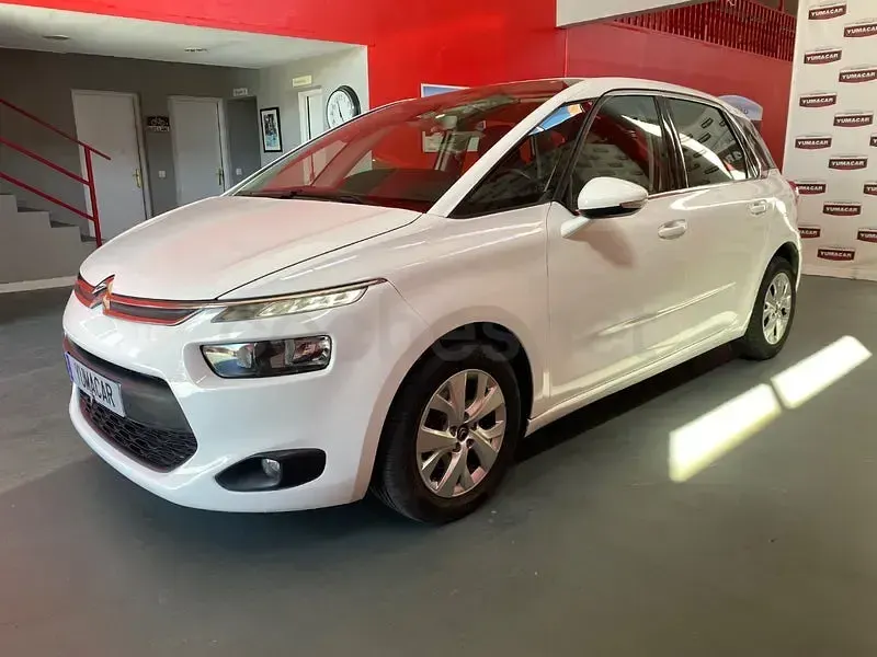 Usado Citroën C4 Picasso PureTech 130 CV (95 kW) 2015 Blanco Monovolumen