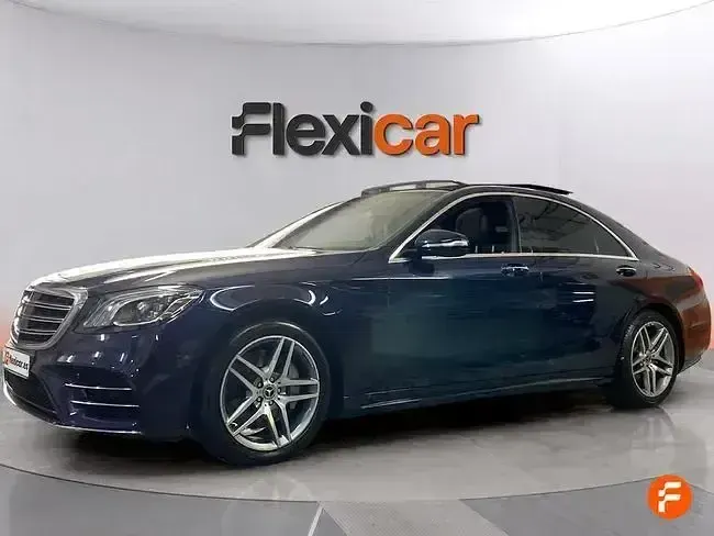 Usado Mercedes S350 286 CV (210 kW) 2019 Azul Berlina