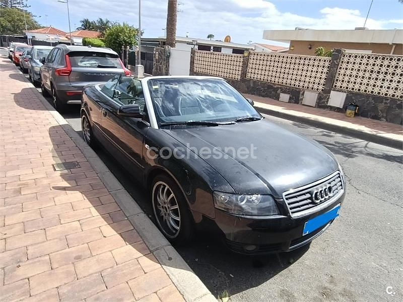 Negro Usado 2002 Audi A4 Cabriolet Descapotable | 5900 € - Imagen 1/4
