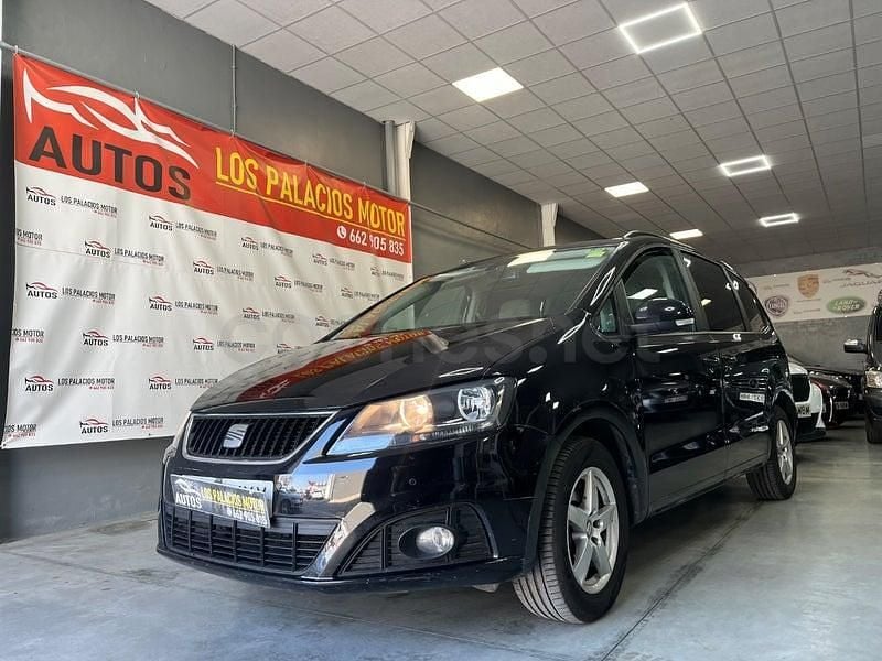 Usado Seat Alhambra Ecomotive 140 CV (102 kW) 2014 Negro Monovolumen