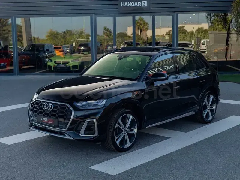 Usado Audi Q5 S-Line 367 CV (269 kW) 2021 Negro SUV