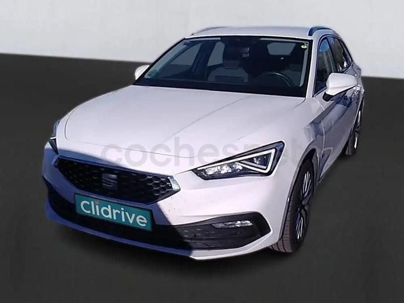 Usado Seat Leon 150 CV (110 kW) 2020 Blanco Familiar