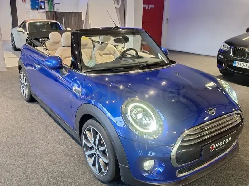 Usado Mini Cooper Cabriolet 136 CV (100 kW) 2018 Azul Descapotable