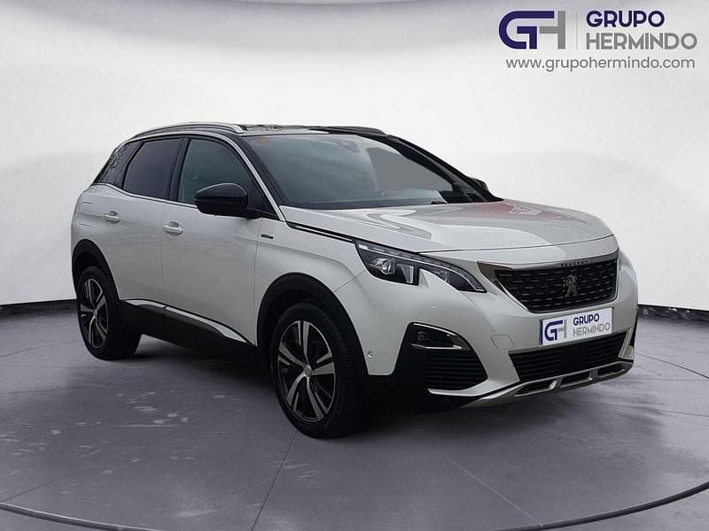 Blanco Usado 2018 Peugeot 3008 GT-line SUV | 16.850 € (Precio justo) - Imagen 1/4