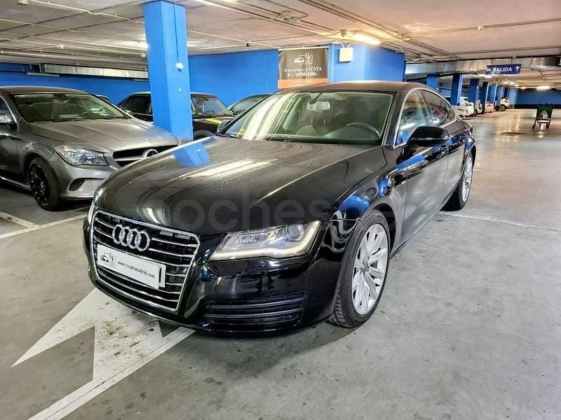 Usado Audi A7 Sportback 204 CV (150 kW) 2013 Negro Utilitario
