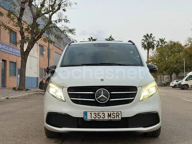 Blanco Usado 2022 Mercedes V300 Avantgarde Monovolumen | 54.450 € (Super precio) - Imagen 1/4