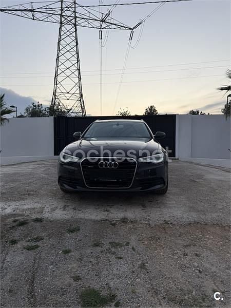 Usado Audi A6 204 CV (150 kW) 2012 Negro Familiar