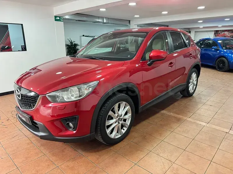 Usado Mazda CX-5 Luxury 175 CV (128 kW) 2014 Granate SUV
