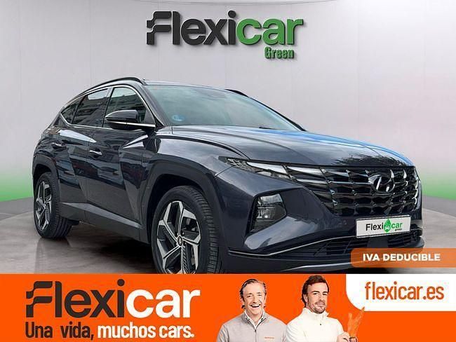 Gris Usado 2021 Hyundai Tucson SUV | 23.790 € (Un poco caro) - Imagen 1/4