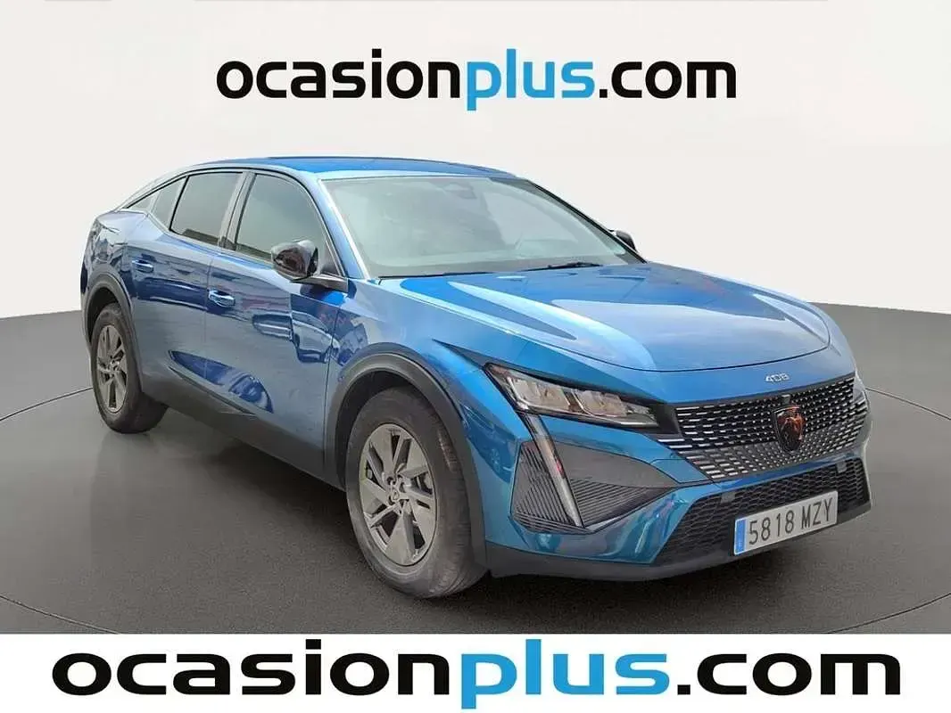 Usado Peugeot 408 Allure 136 CV (100 kW) 2025 Azul SUV
