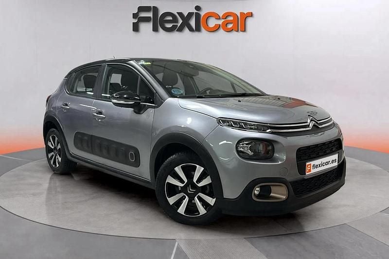 Gris Usado 2020 Citroën C3 Feel Utilitario | 8990 € (Precio justo) - Imagen 1/4