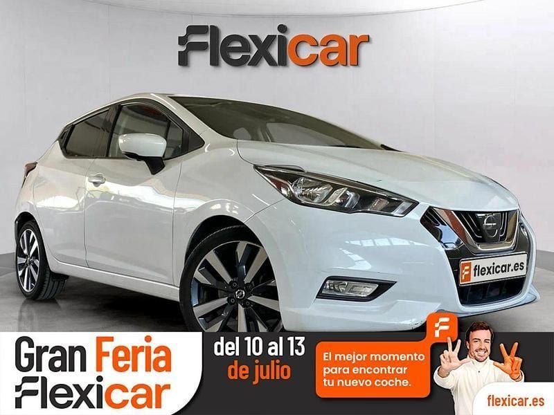 Blanco Usado 2017 Nissan Micra Tekna Utilitario | 9990 € (Precio justo) - Imagen 1/4
