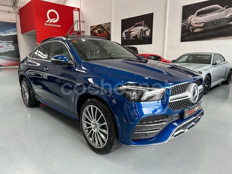 Usado Mercedes GLE350 272 CV (200 kW) 2020 Azul Coupe
