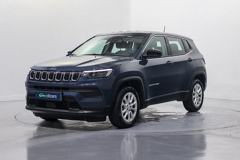 Usado Jeep Compass Longitude 130 CV (95 kW) 2024 Azul SUV