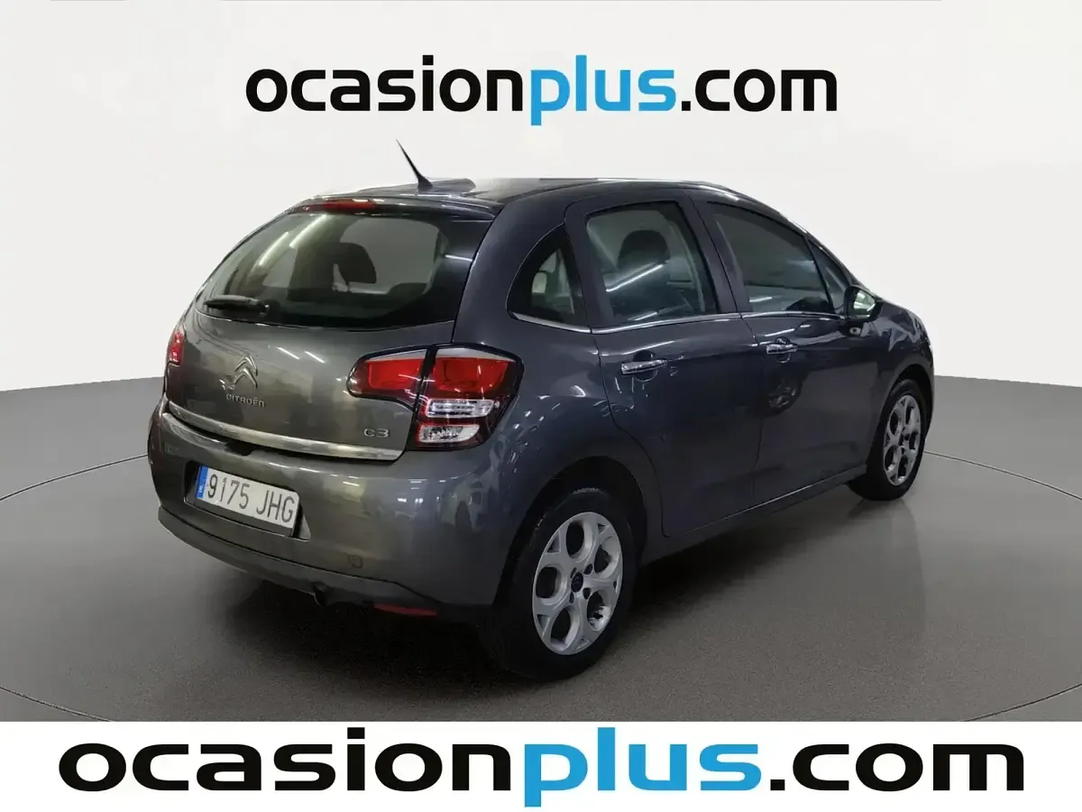 Usado Citroën C3 Live 82 CV (60 kW) 2015 Gris Berlina