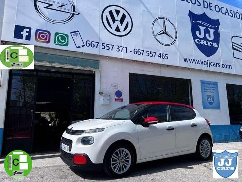 Blanco Usado 2018 Citroën C3 Live Utilitario | 7900 € (Precio justo) - Imagen 1/4