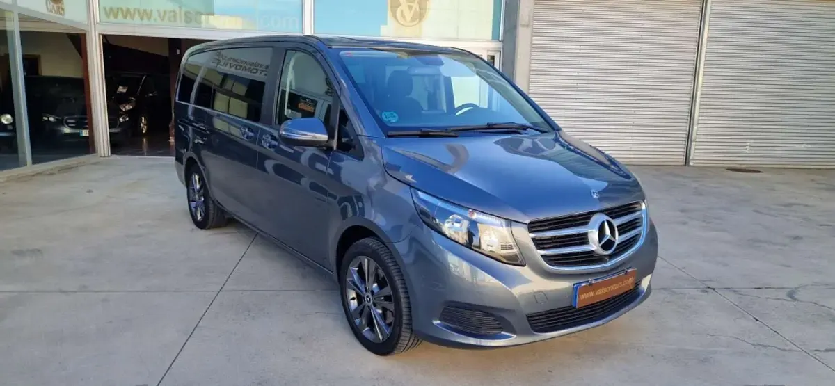 Usado Mercedes V220 Exclusive 163 CV (119 kW) 2019 Gris Monovolumen